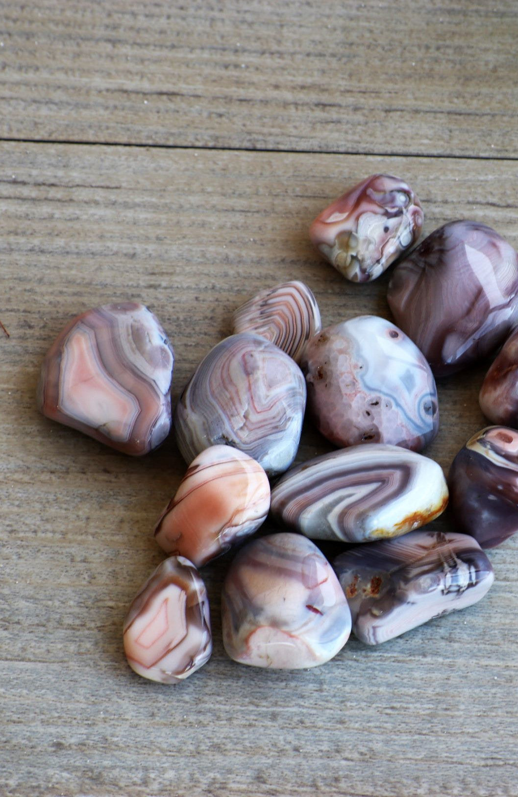 Botswana Agate Tumbled Stone